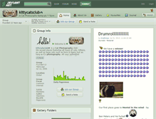 Tablet Screenshot of kittycatsclub.deviantart.com