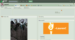 Desktop Screenshot of laurenc.deviantart.com