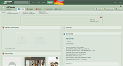 Desktop Screenshot of hiflower.deviantart.com