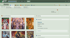 Desktop Screenshot of florencio.deviantart.com