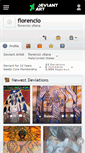 Mobile Screenshot of florencio.deviantart.com