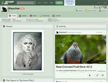 Tablet Screenshot of dpasschier.deviantart.com