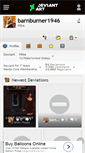 Mobile Screenshot of barnburner1946.deviantart.com