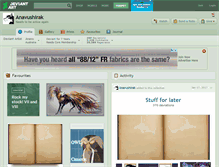 Tablet Screenshot of anavushirak.deviantart.com