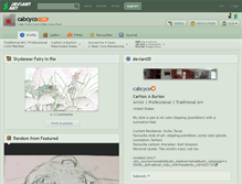 Tablet Screenshot of cabcyco.deviantart.com