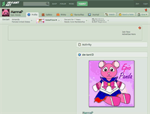 Tablet Screenshot of mannap.deviantart.com