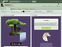 Tablet Screenshot of fargonon.deviantart.com