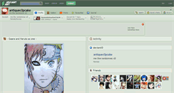 Desktop Screenshot of antiquec0pcake.deviantart.com