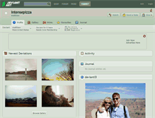 Tablet Screenshot of intensepizza.deviantart.com