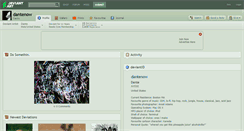 Desktop Screenshot of dantenow.deviantart.com