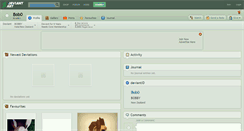 Desktop Screenshot of bob0.deviantart.com