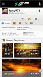 Mobile Screenshot of falco974.deviantart.com