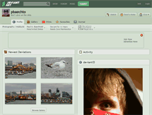 Tablet Screenshot of pbaechto.deviantart.com