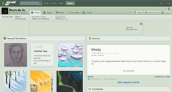Desktop Screenshot of fleurs-de-lis.deviantart.com