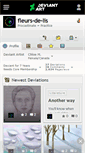 Mobile Screenshot of fleurs-de-lis.deviantart.com