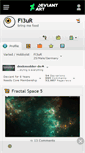 Mobile Screenshot of fi3ur.deviantart.com