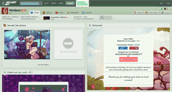 Desktop Screenshot of monipue.deviantart.com