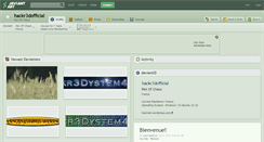 Desktop Screenshot of hackr3dofficial.deviantart.com