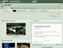 Tablet Screenshot of jimmah93.deviantart.com