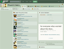 Tablet Screenshot of fb-and-cc-slash.deviantart.com