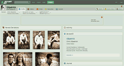 Desktop Screenshot of gilpatrick.deviantart.com