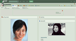 Desktop Screenshot of amaranthia.deviantart.com