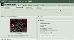 Desktop Screenshot of evilemporerdarkness.deviantart.com