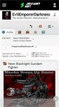 Mobile Screenshot of evilemporerdarkness.deviantart.com