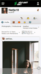 Mobile Screenshot of nadja18.deviantart.com