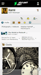 Mobile Screenshot of korni.deviantart.com