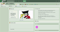 Desktop Screenshot of junior-x-bubbles.deviantart.com