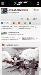 Mobile Screenshot of eva-st-clare.deviantart.com