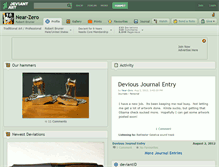 Tablet Screenshot of near-zero.deviantart.com