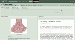 Desktop Screenshot of loosescrapper.deviantart.com