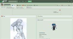 Desktop Screenshot of lumenesca.deviantart.com