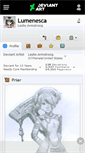 Mobile Screenshot of lumenesca.deviantart.com
