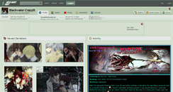 Desktop Screenshot of blackwater-crazziii.deviantart.com