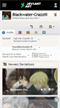 Mobile Screenshot of blackwater-crazziii.deviantart.com