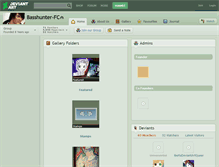 Tablet Screenshot of basshunter-fc.deviantart.com