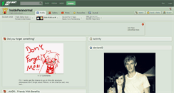 Desktop Screenshot of insideparanormal.deviantart.com