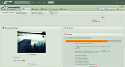 Desktop Screenshot of cocoatemilke.deviantart.com