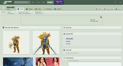 Desktop Screenshot of mishobg.deviantart.com