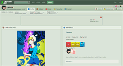 Desktop Screenshot of lemoa.deviantart.com