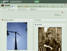 Tablet Screenshot of joozey.deviantart.com