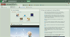 Desktop Screenshot of gocrazycosplay.deviantart.com