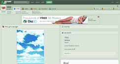 Desktop Screenshot of 1022.deviantart.com