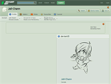 Tablet Screenshot of jaii-chann.deviantart.com