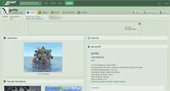Desktop Screenshot of gorillix.deviantart.com