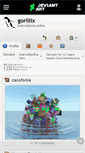 Mobile Screenshot of gorillix.deviantart.com
