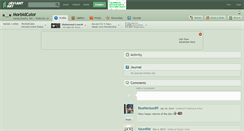 Desktop Screenshot of morbidcolor.deviantart.com